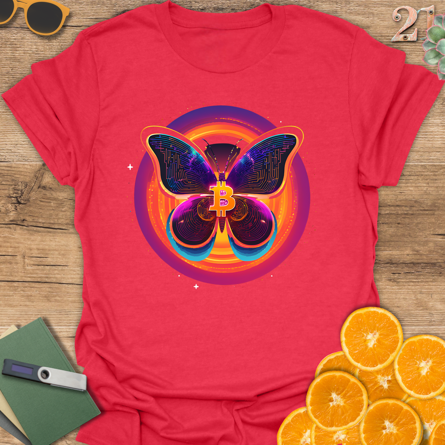 Bitcoin Butterfly T-Shirt