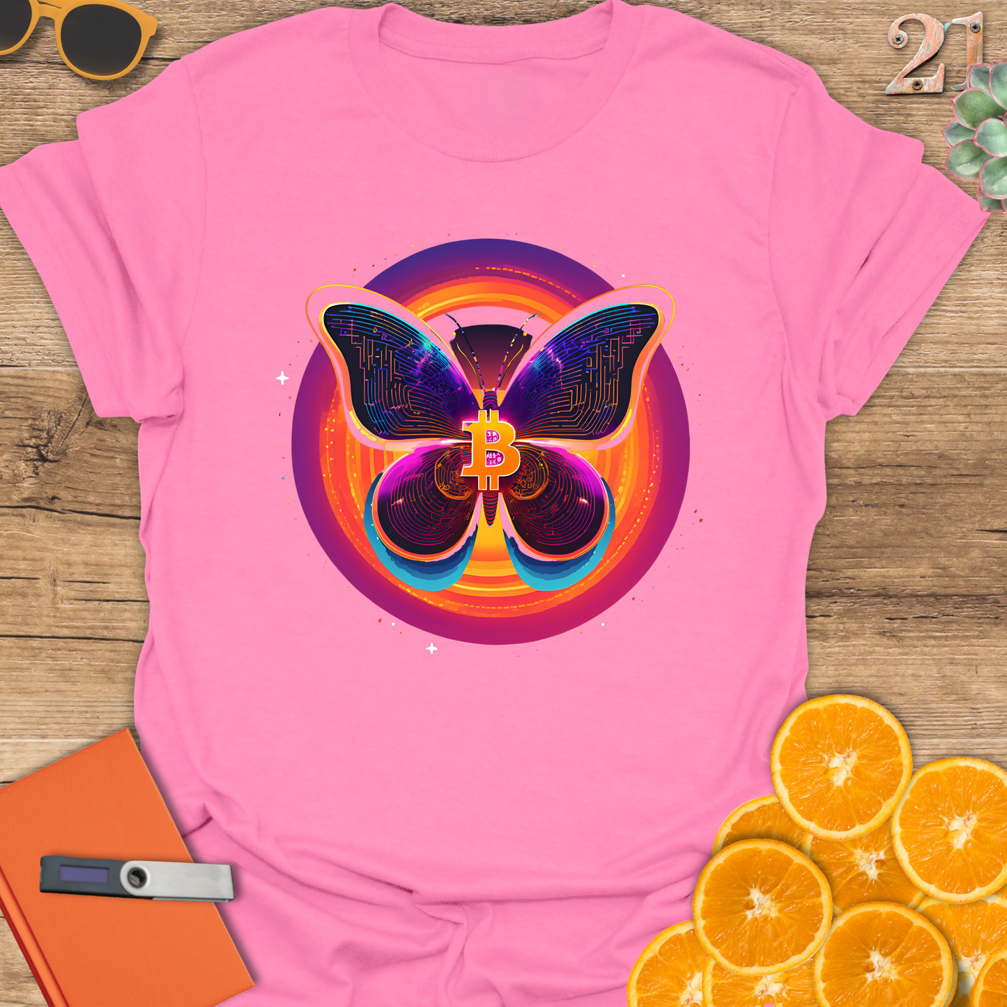 Bitcoin Butterfly T-Shirt