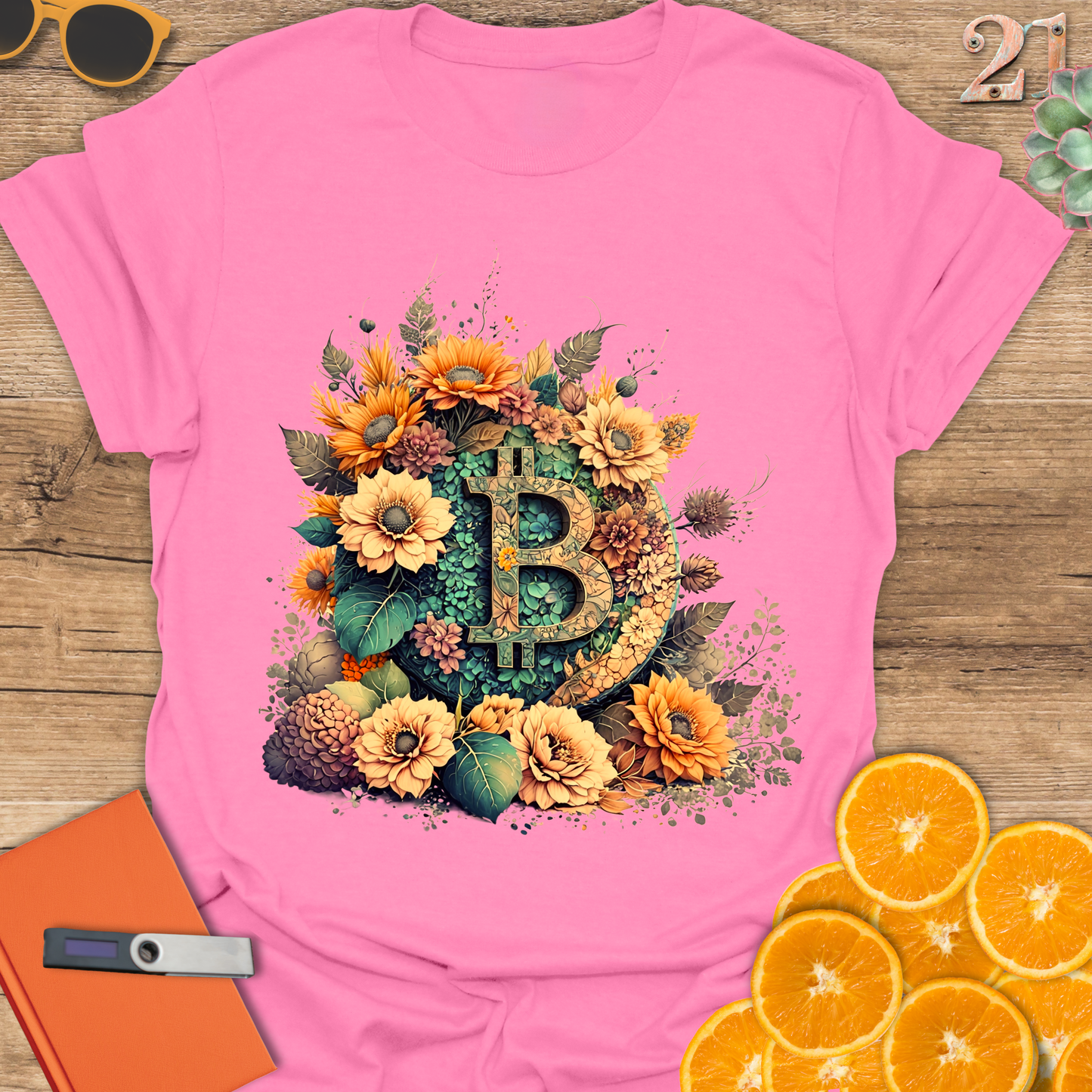 Bitcoin Blooms T-Shirt