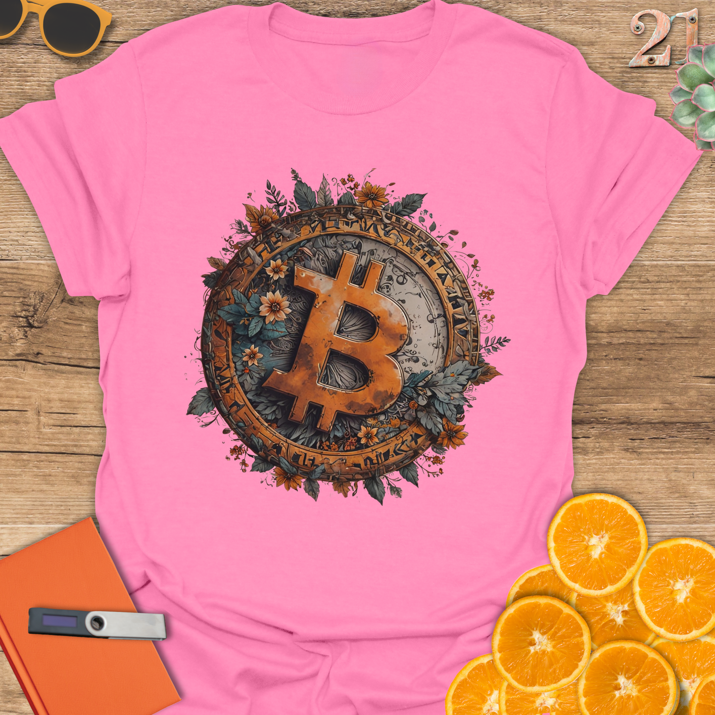 Bitcoin Foliage T-Shirt