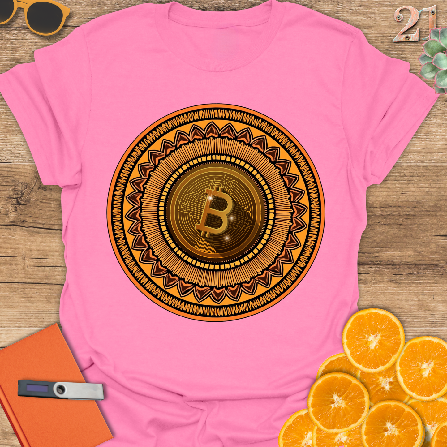 Bitcoin Mandala T-Shirt