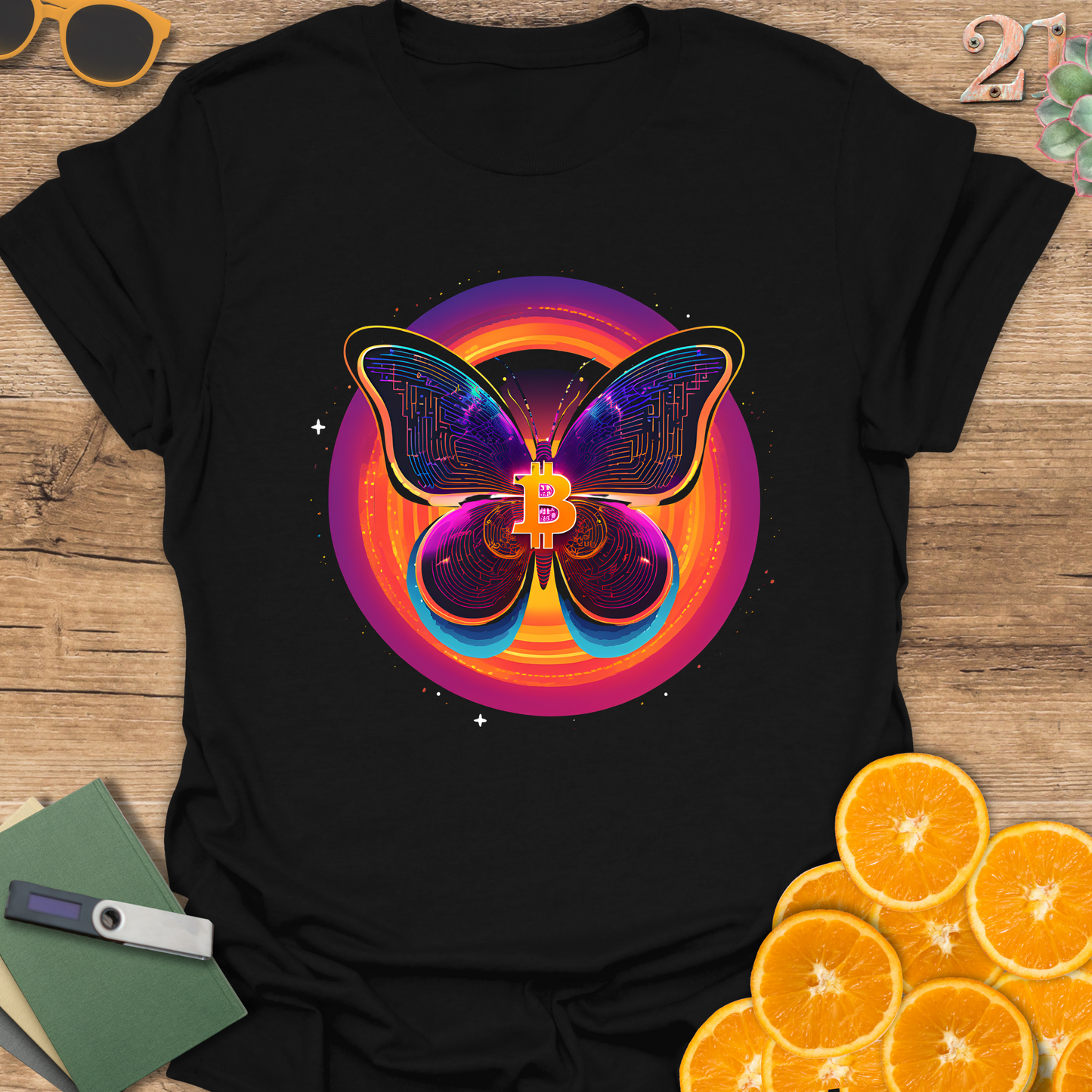 Bitcoin Butterfly T-Shirt