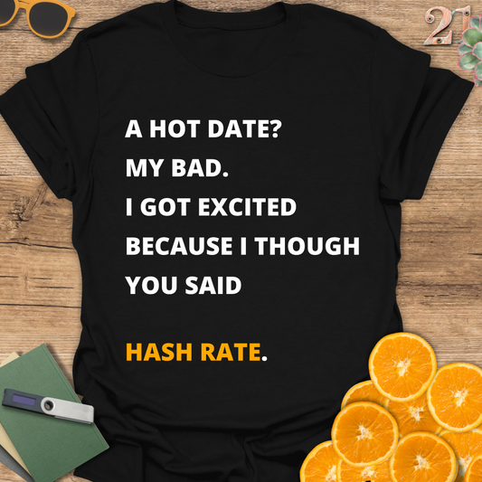 Funny Hash Rate Unisex T-Shirt