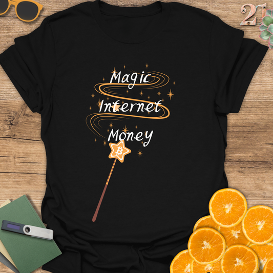 Bitcoin Magic Wand T-Shirt