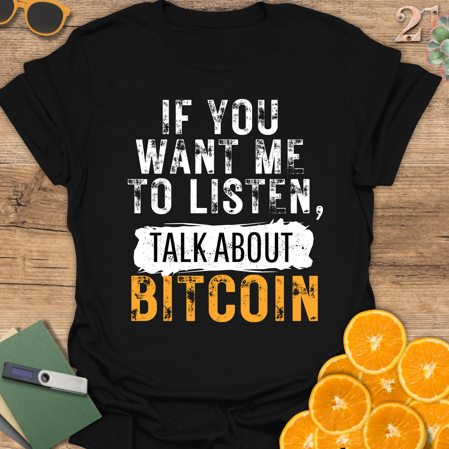 Bitcoin Enthusiast Unisex T-Shirt