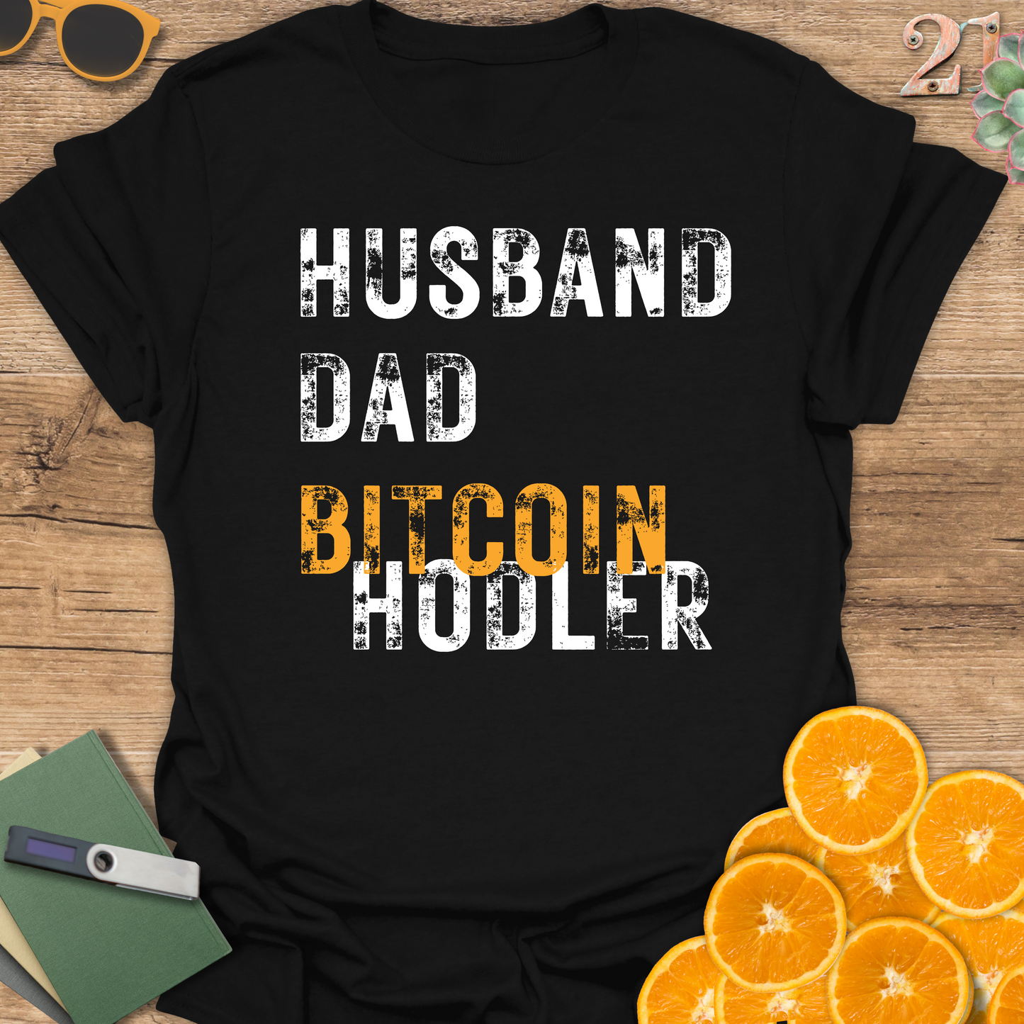 Bitcoin Hodler Unisex T-Shirt - Ideal for Husband Dads