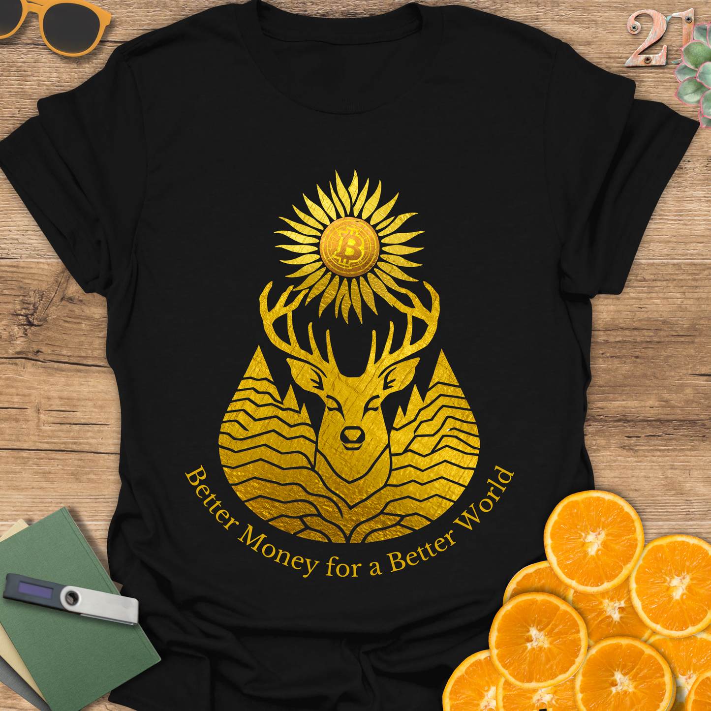 Bitcoin Sun Unisex T-Shirt