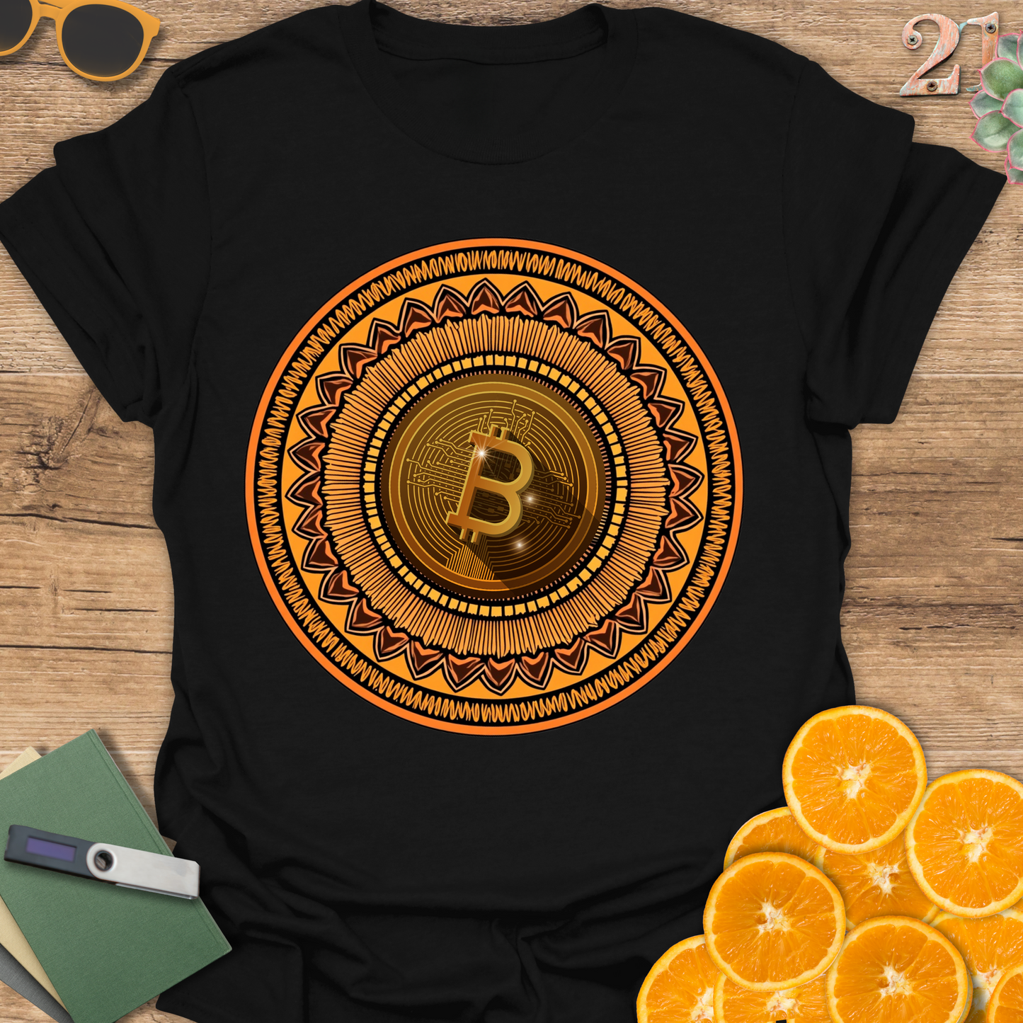 Bitcoin Mandala T-Shirt