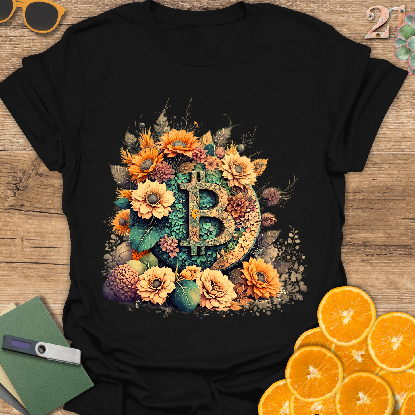 Bitcoin Blooms T-Shirt