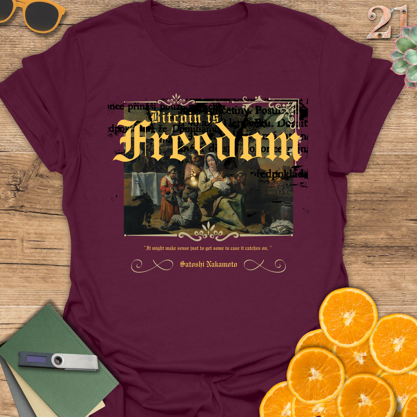 Bitcoin is Freedom Unisex T-Shirt