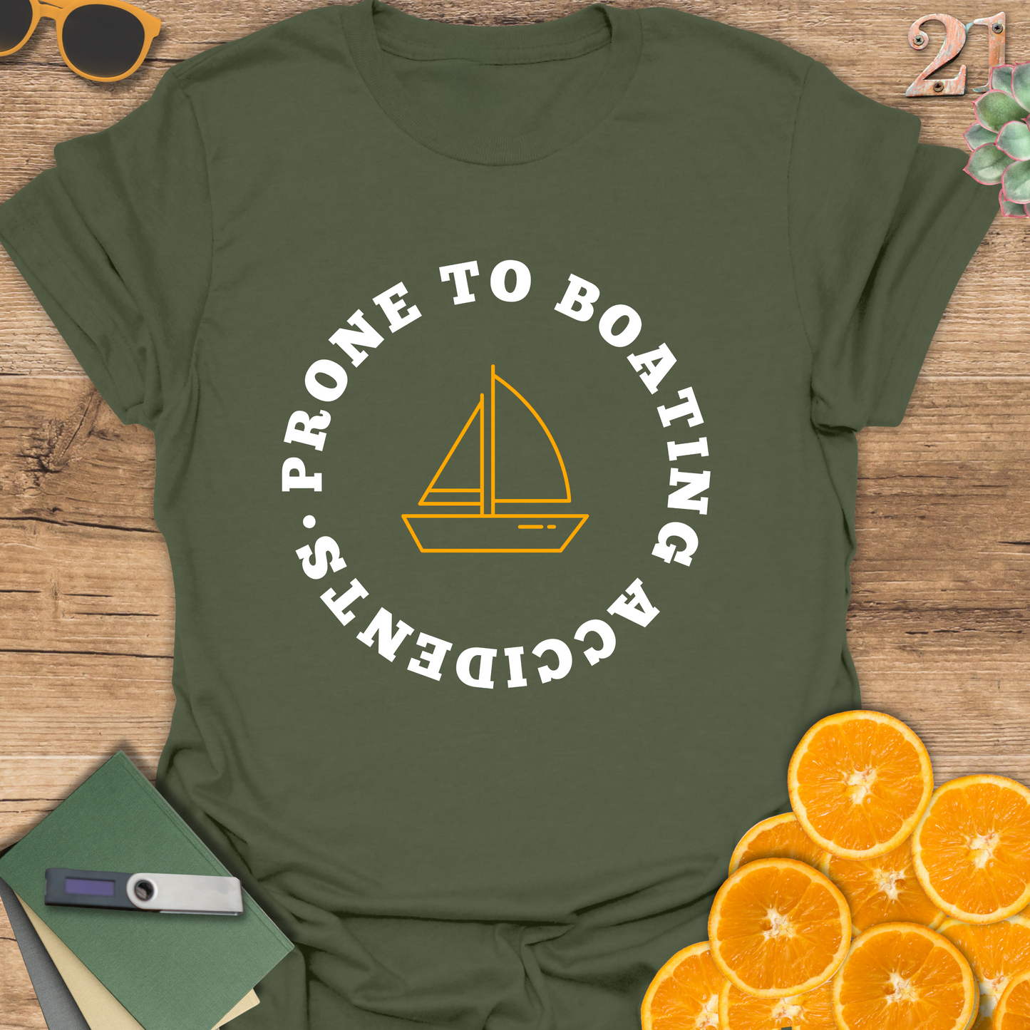 Prone to Boating Accidents T-Shirt