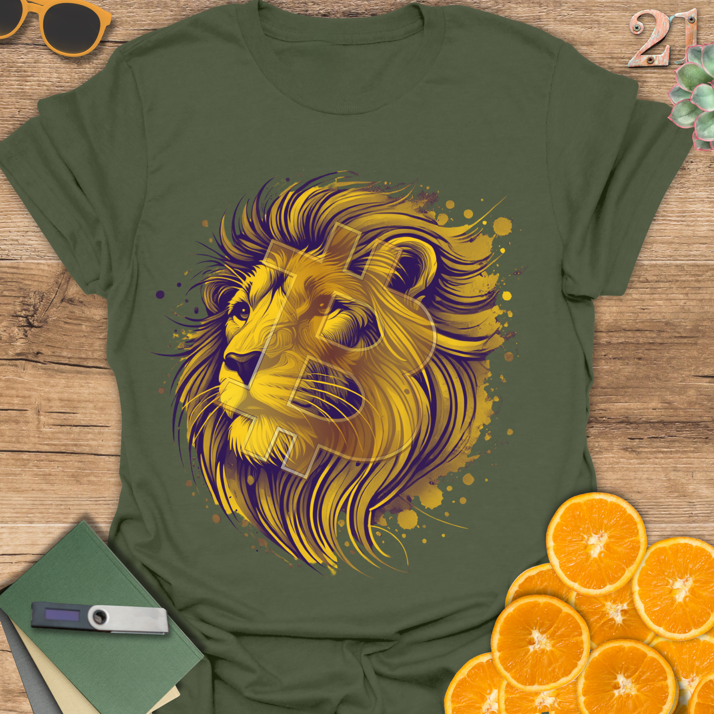 Lion of Bitcoin T-Shirt