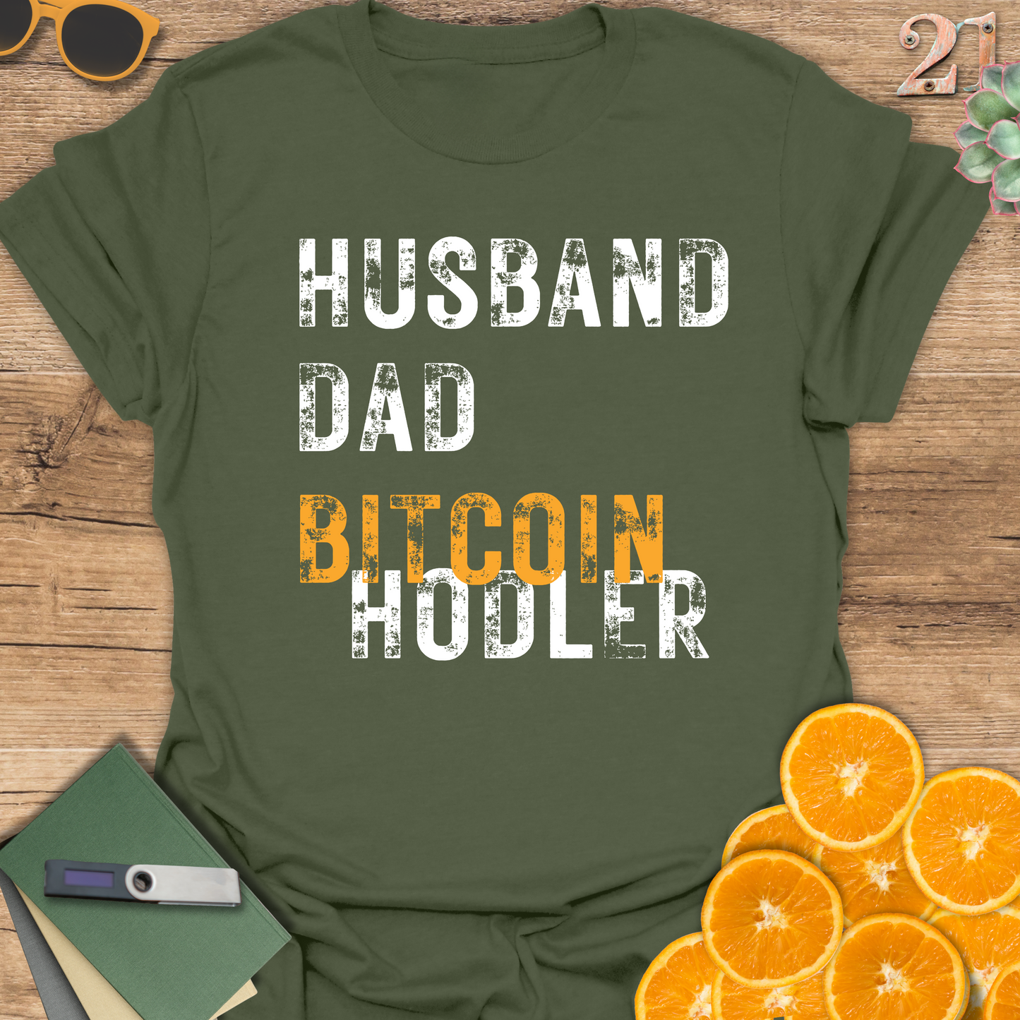 Bitcoin Hodler Unisex T-Shirt - Ideal for Husband Dads