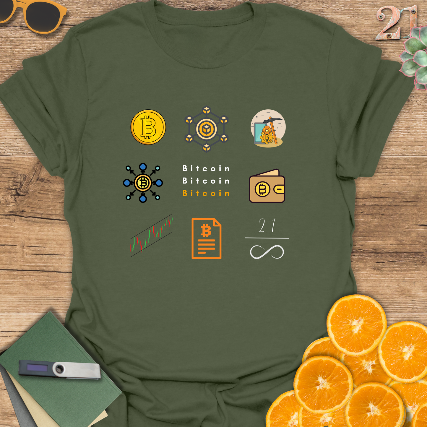 Bitcoin Bitcoin Bitcoin T-Shirt