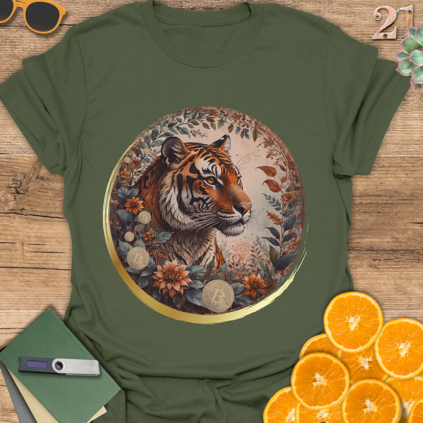 Better Money for a better world, tiger T-Shirt