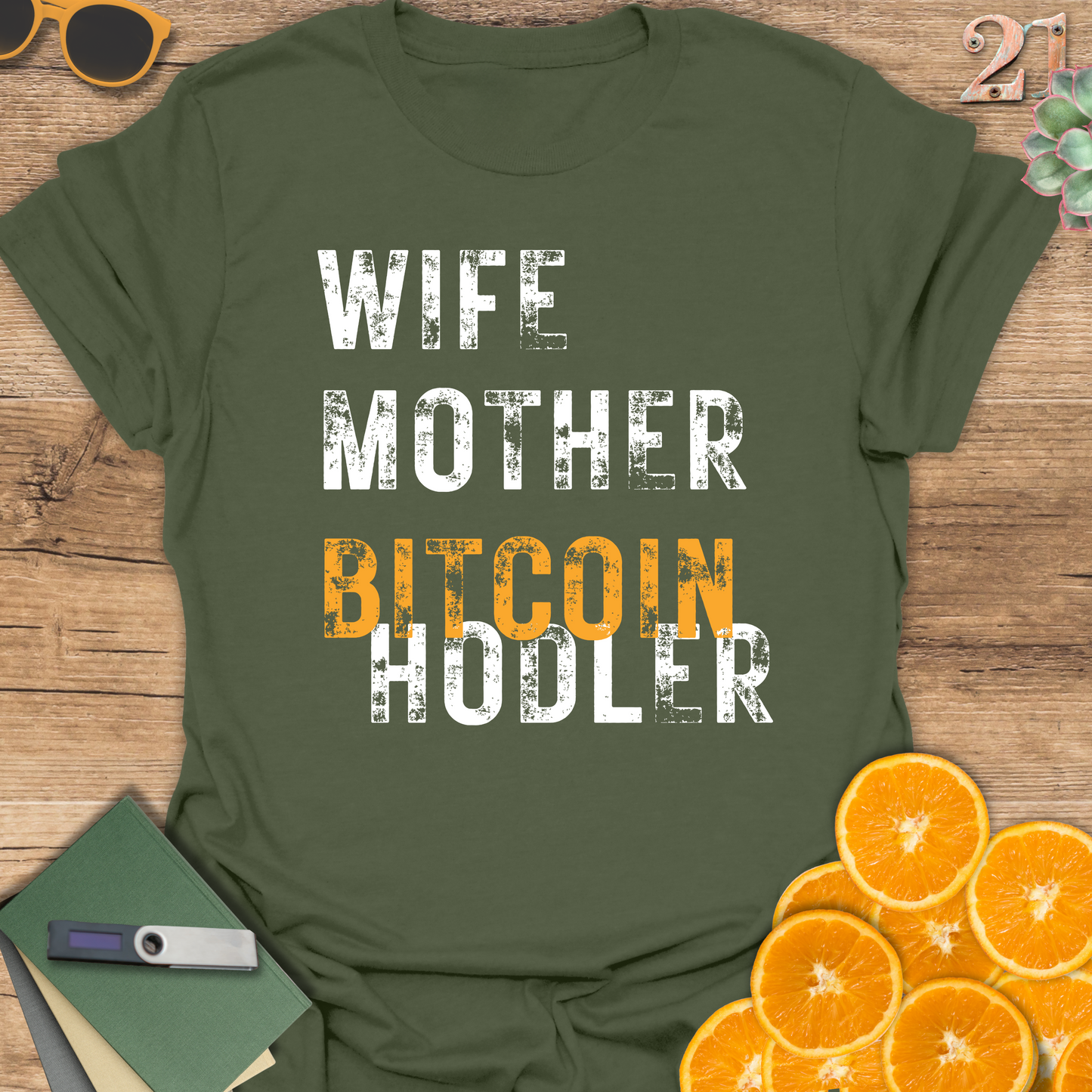 Bitcoin Hodler Unisex T-Shirt - Ideal for Wife Moms