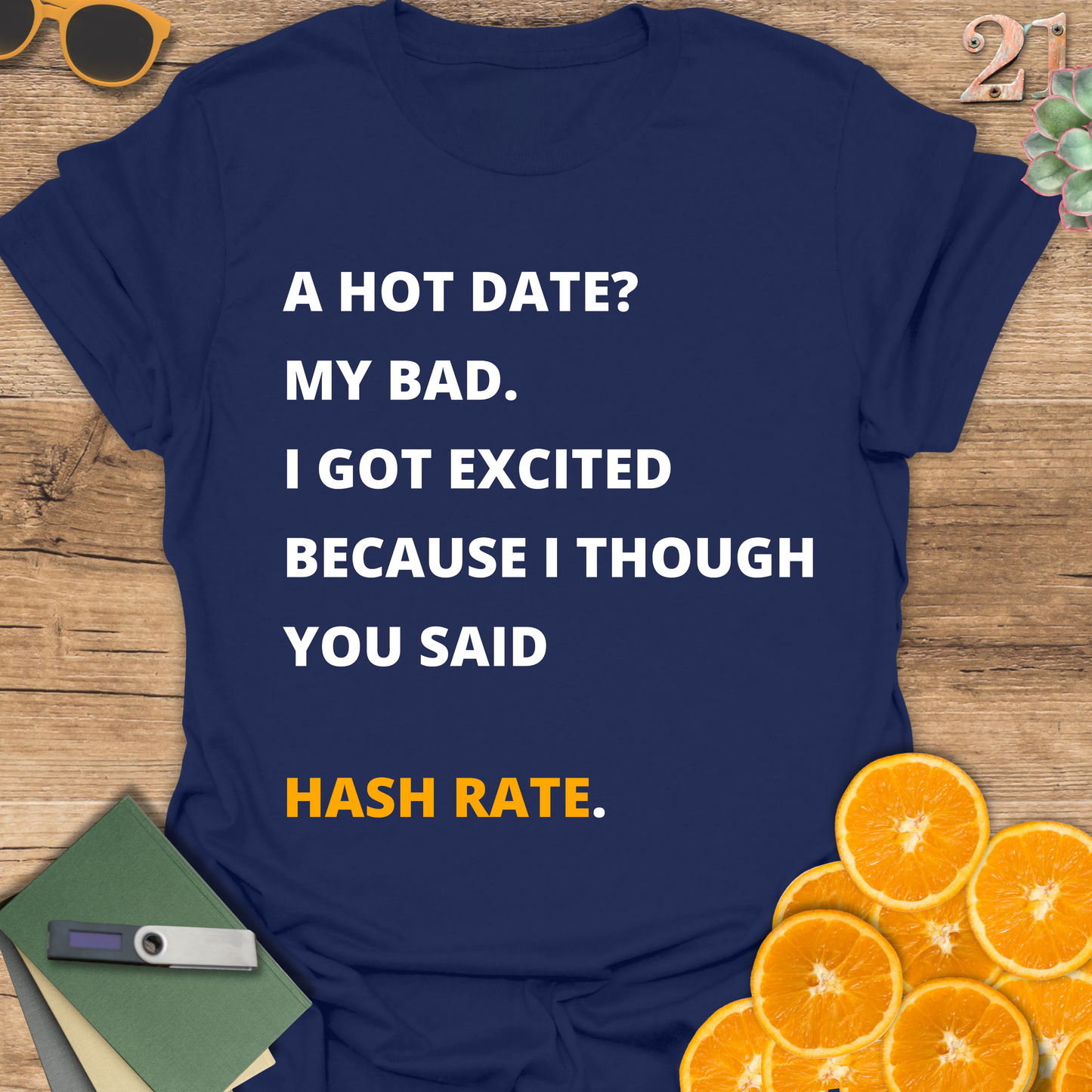 Funny Hash Rate Unisex T-Shirt