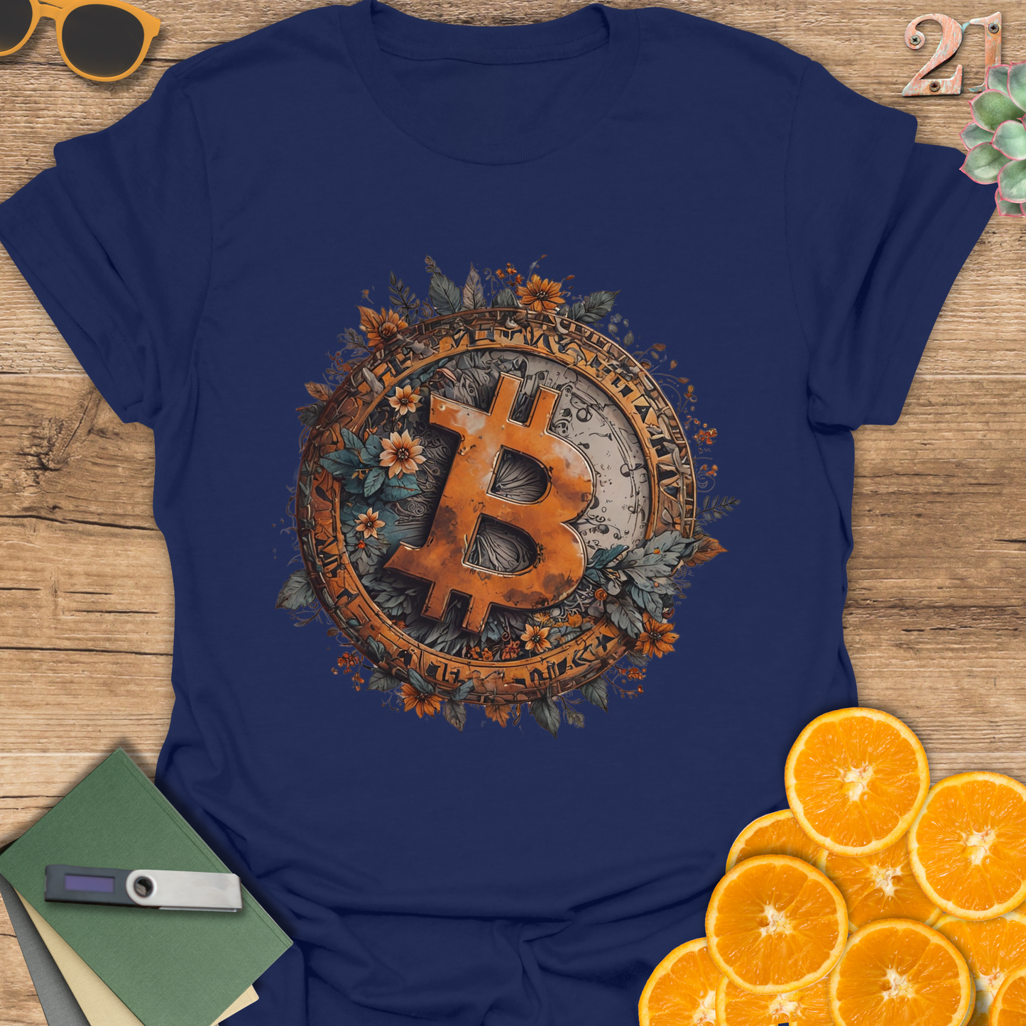 Bitcoin Foliage T-Shirt