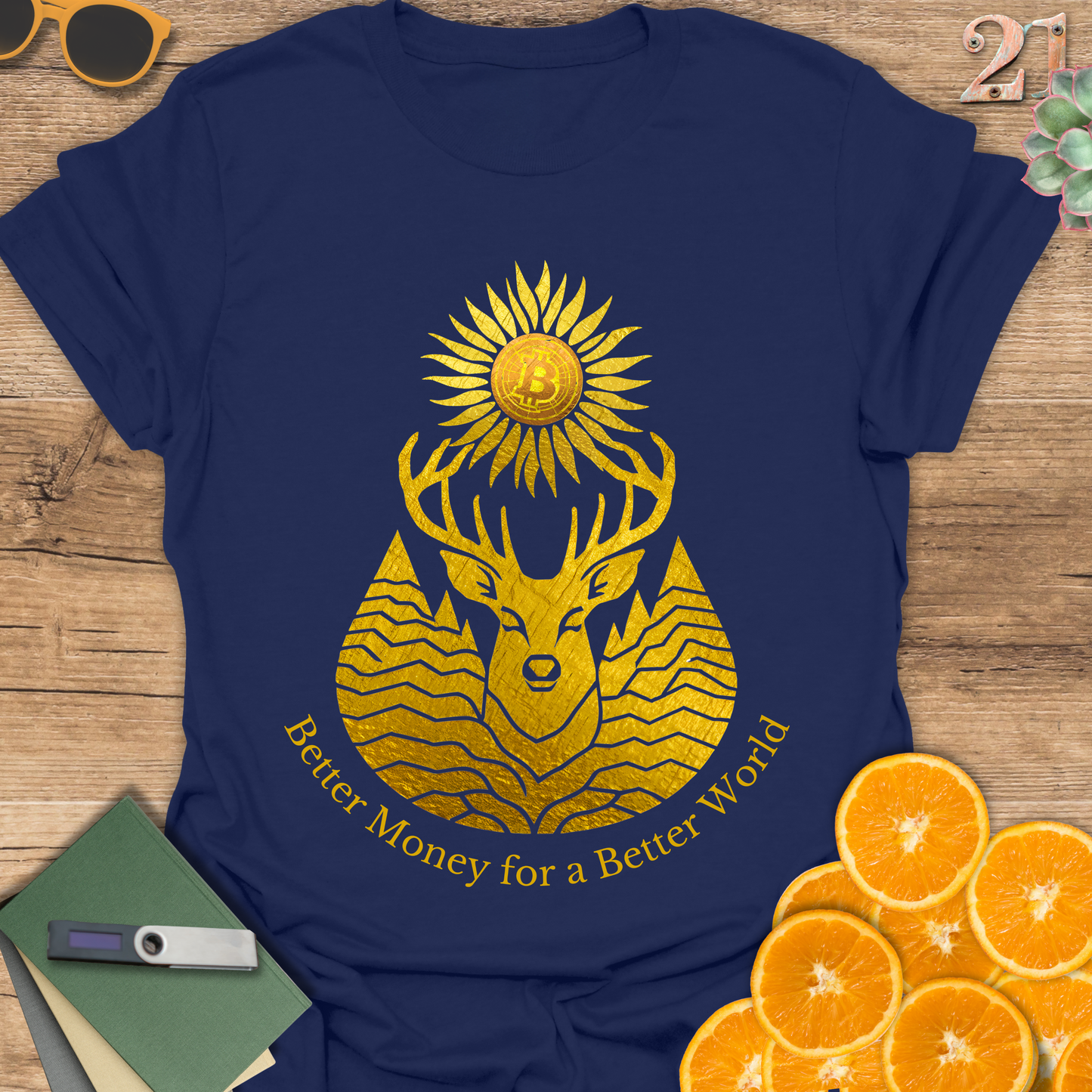 Bitcoin Sun Unisex T-Shirt