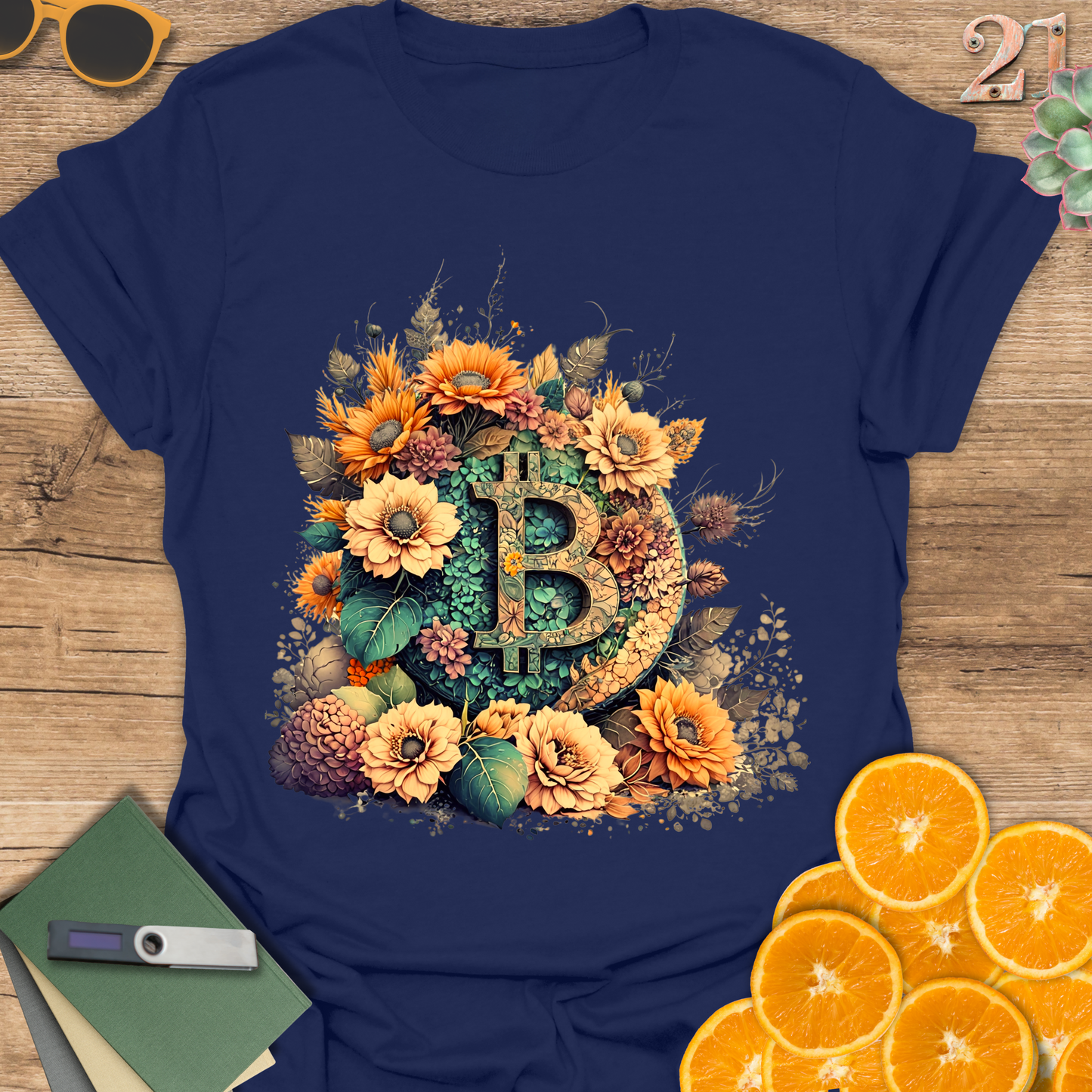 Bitcoin Blooms T-Shirt