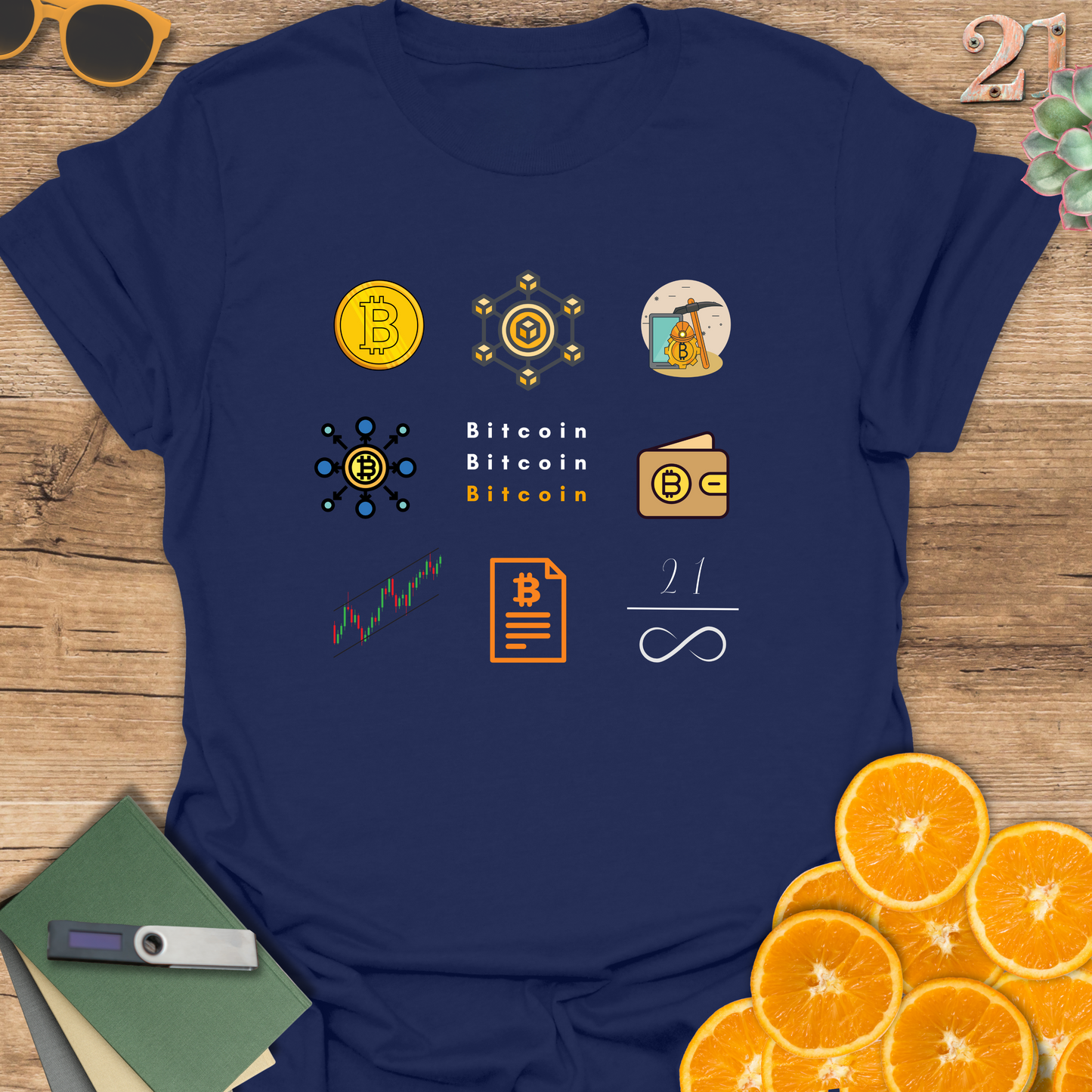 Bitcoin Bitcoin Bitcoin T-Shirt