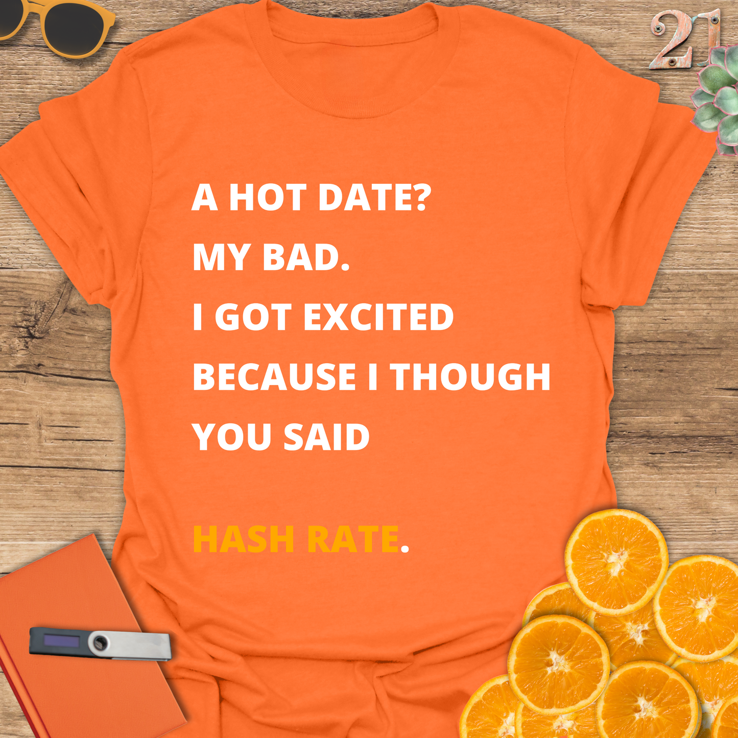 Funny Hash Rate Unisex T-Shirt