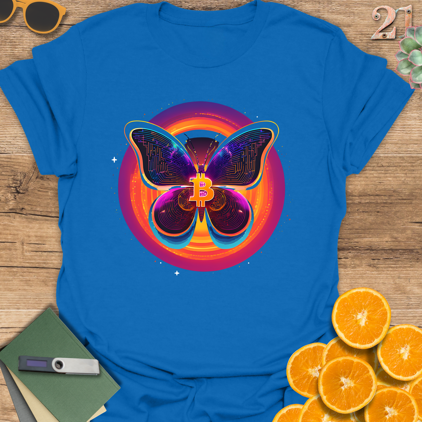 Bitcoin Butterfly T-Shirt