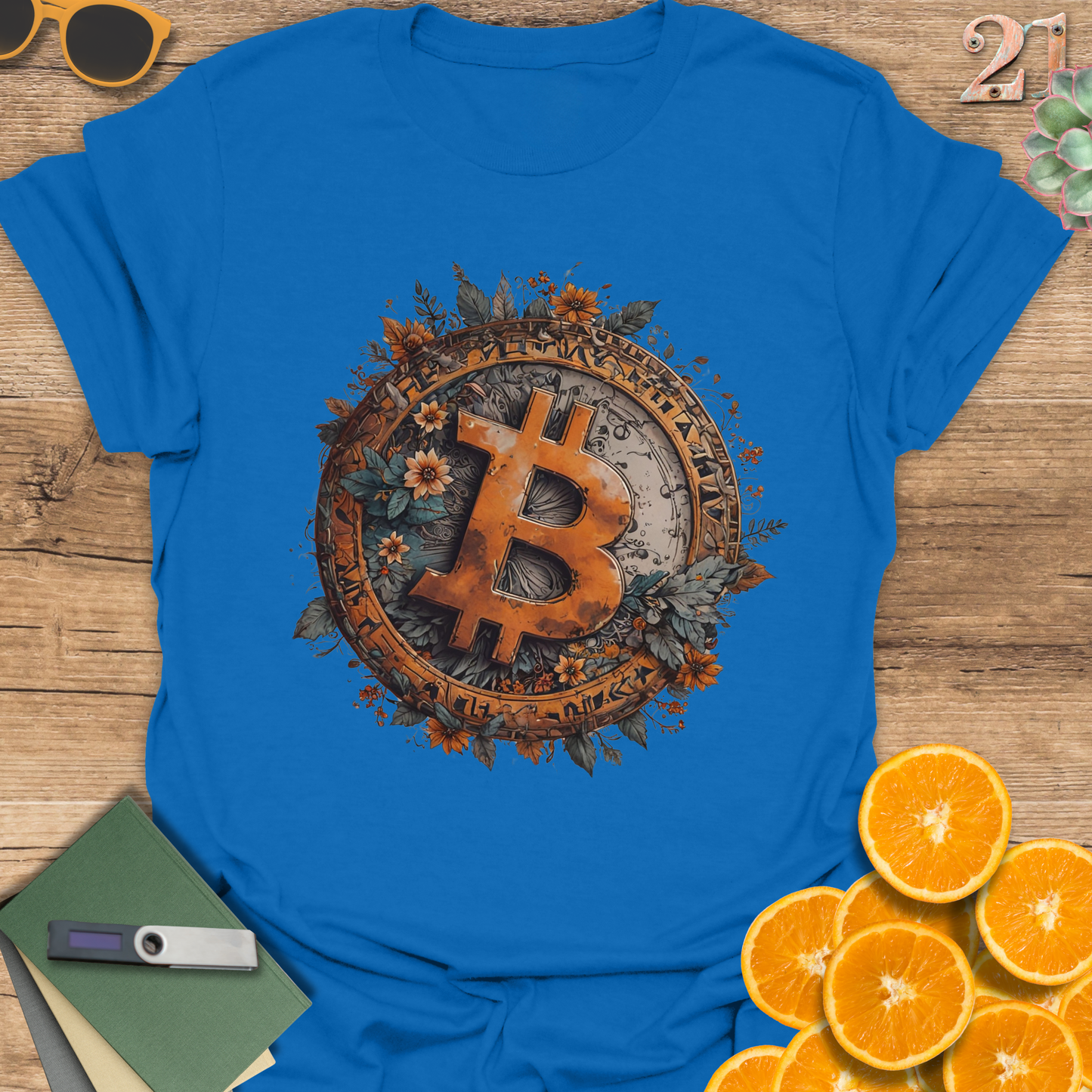 Bitcoin Foliage T-Shirt