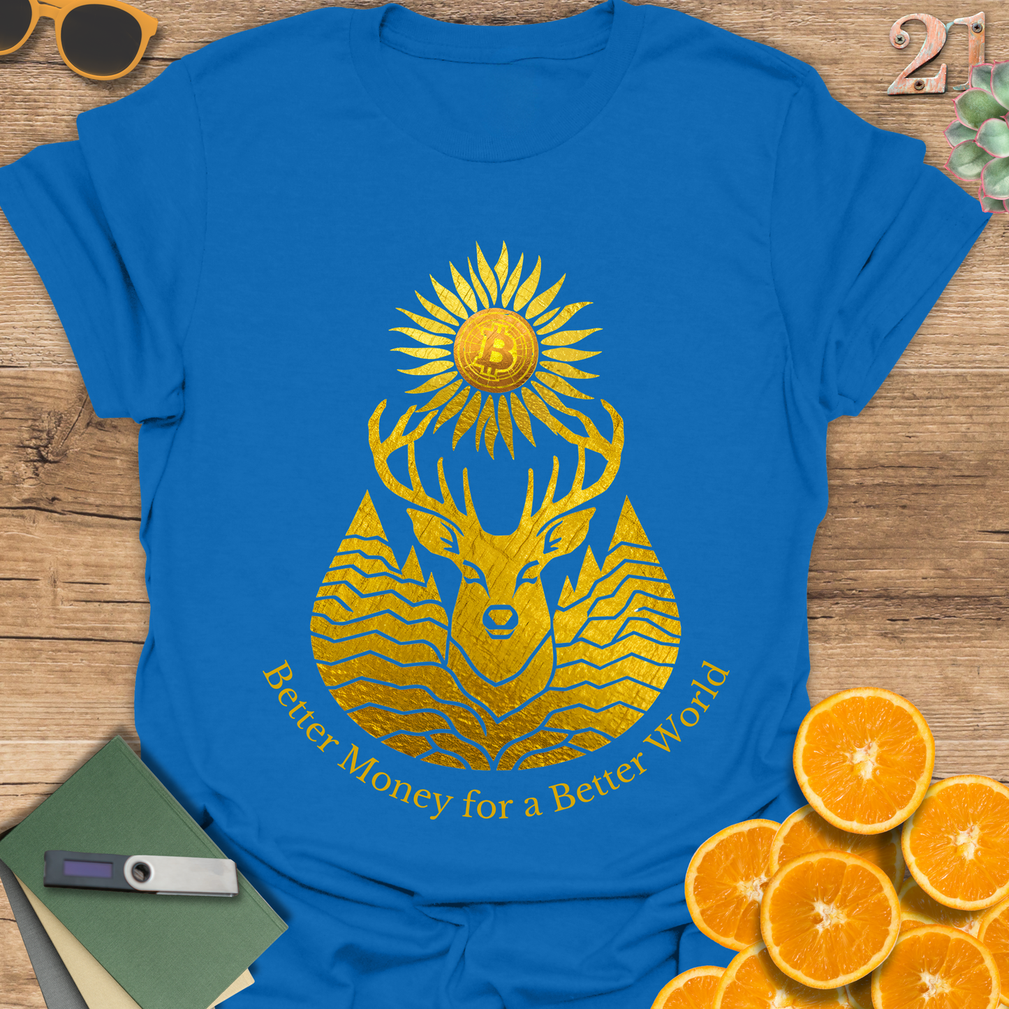 Bitcoin Sun Unisex T-Shirt