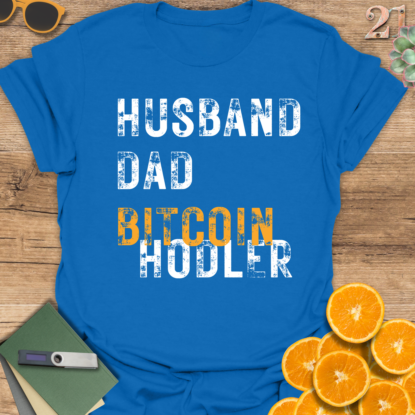 Bitcoin Hodler Unisex T-Shirt - Ideal for Husband Dads