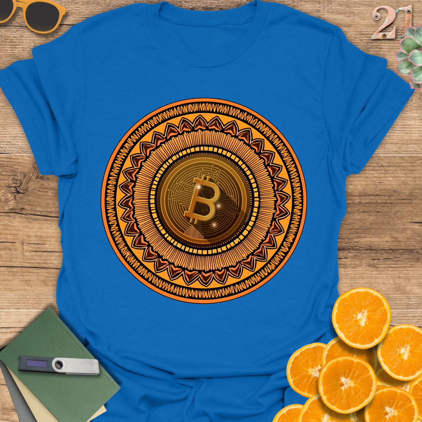 Bitcoin Mandala T-Shirt