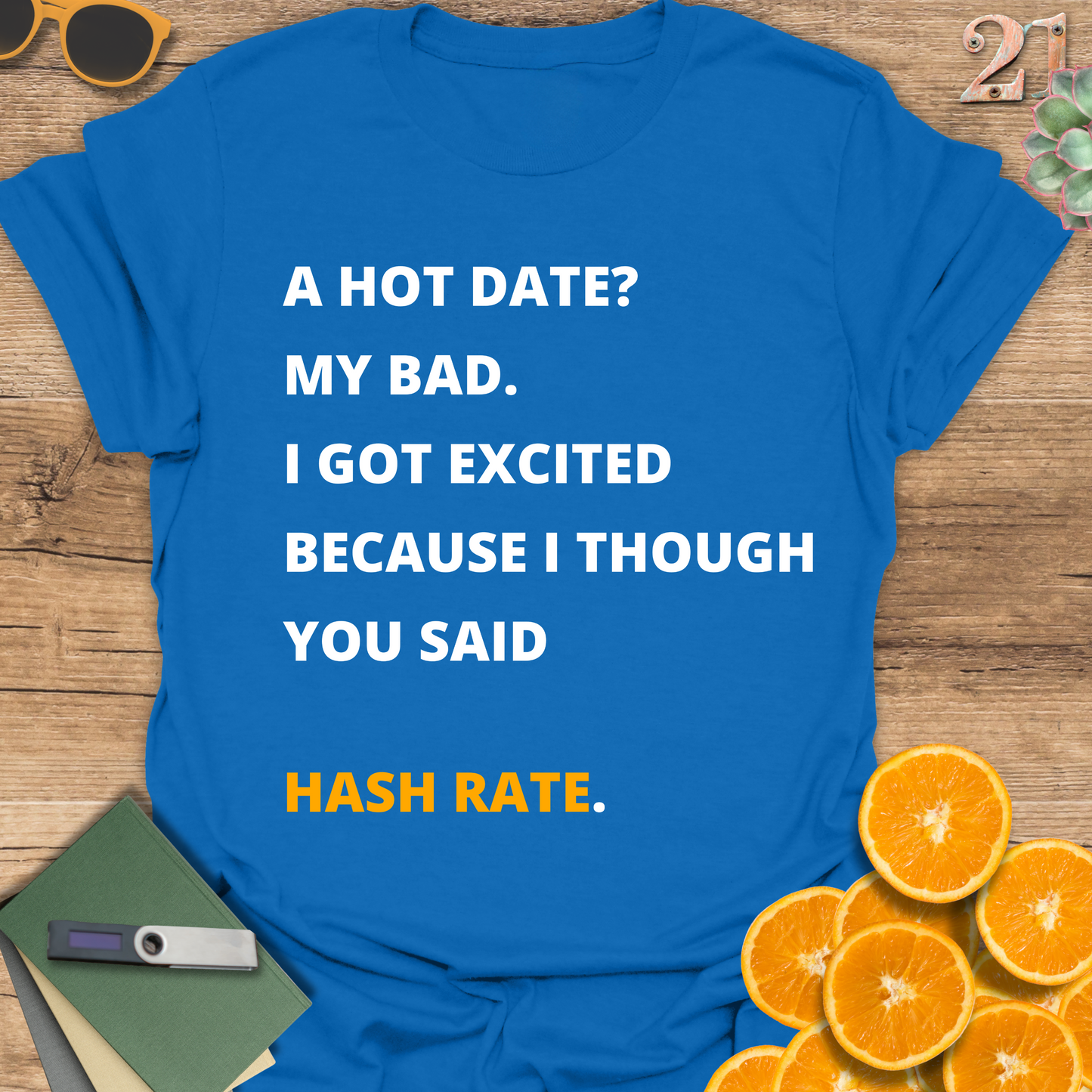 Funny Hash Rate Unisex T-Shirt