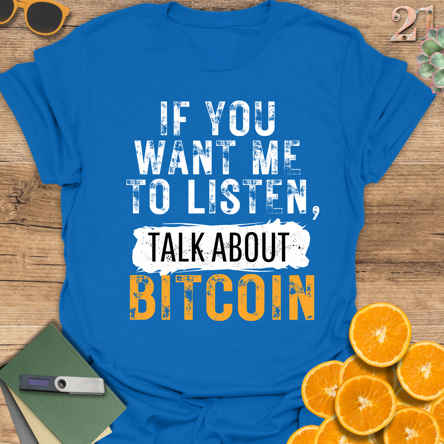 Bitcoin Enthusiast Unisex T-Shirt