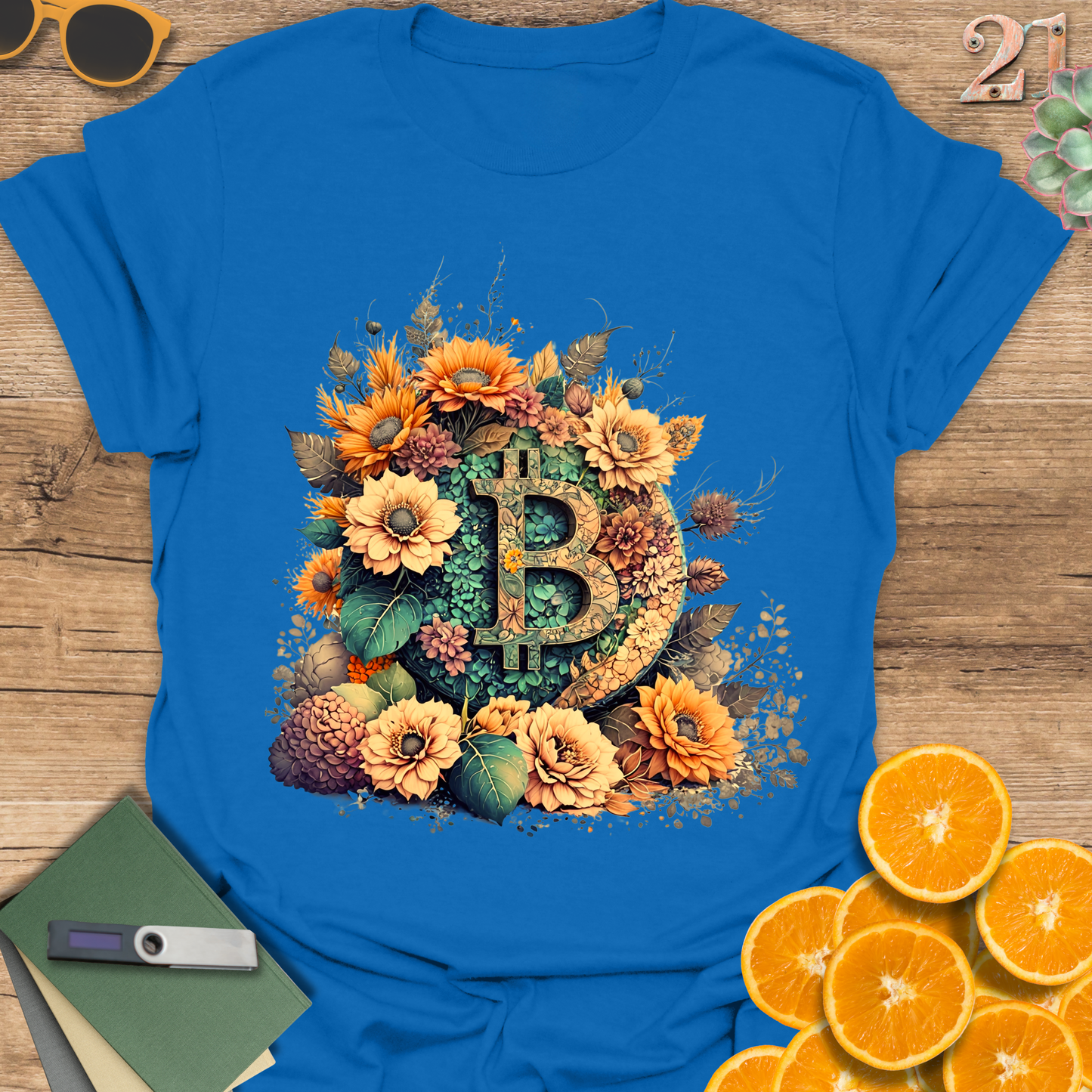 Bitcoin Blooms T-Shirt