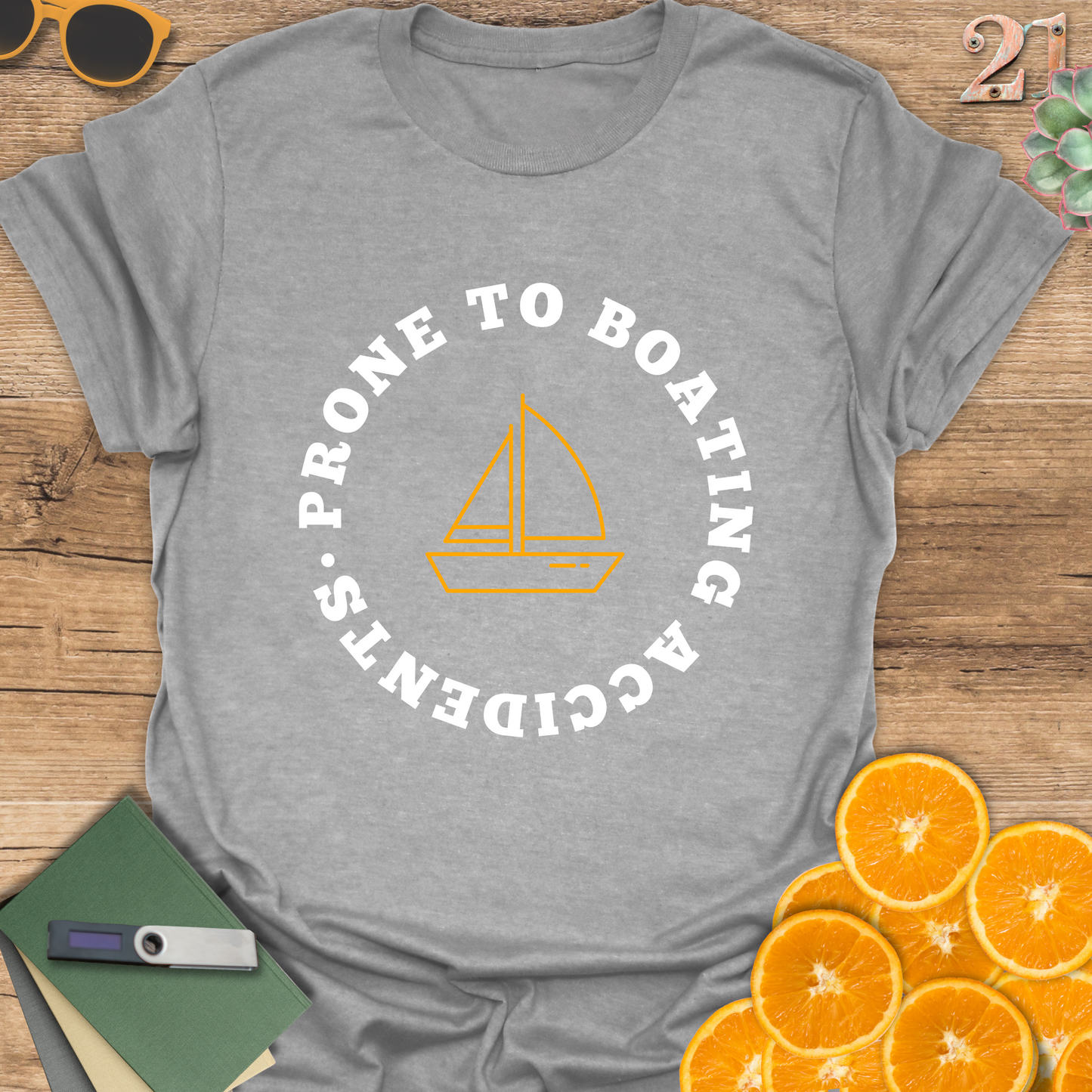 Prone to Boating Accidents T-Shirt