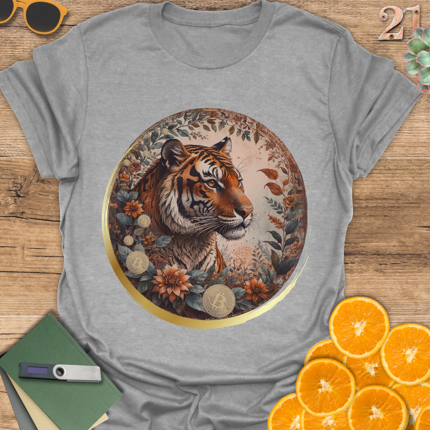 Better Money for a better world, tiger T-Shirt