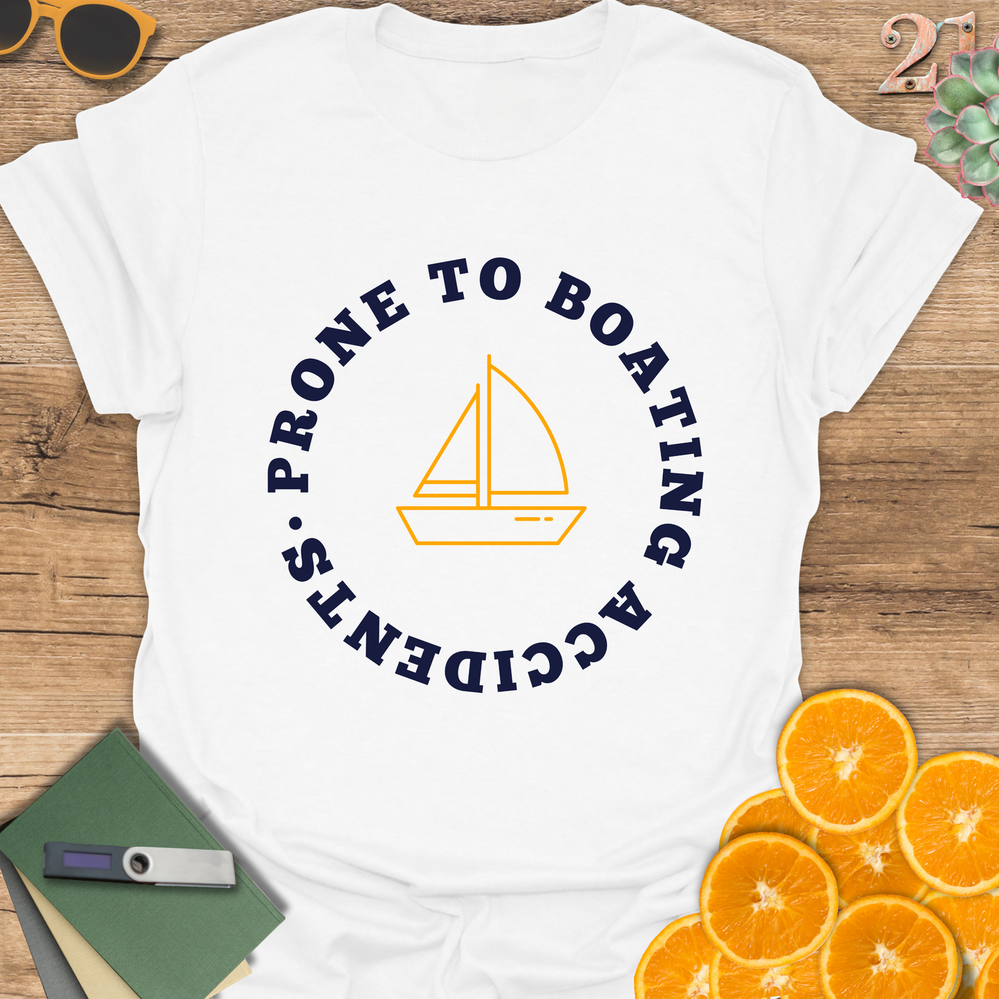 Prone to Boating Accidents T-Shirt