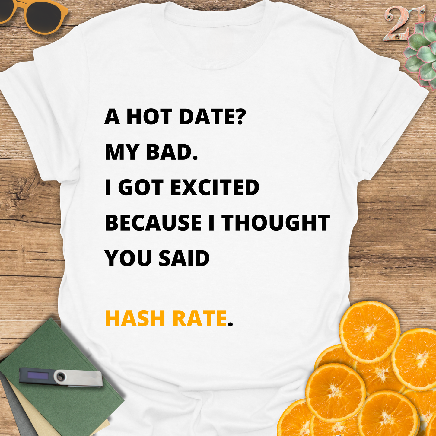 Funny Hash Rate Unisex T-Shirt