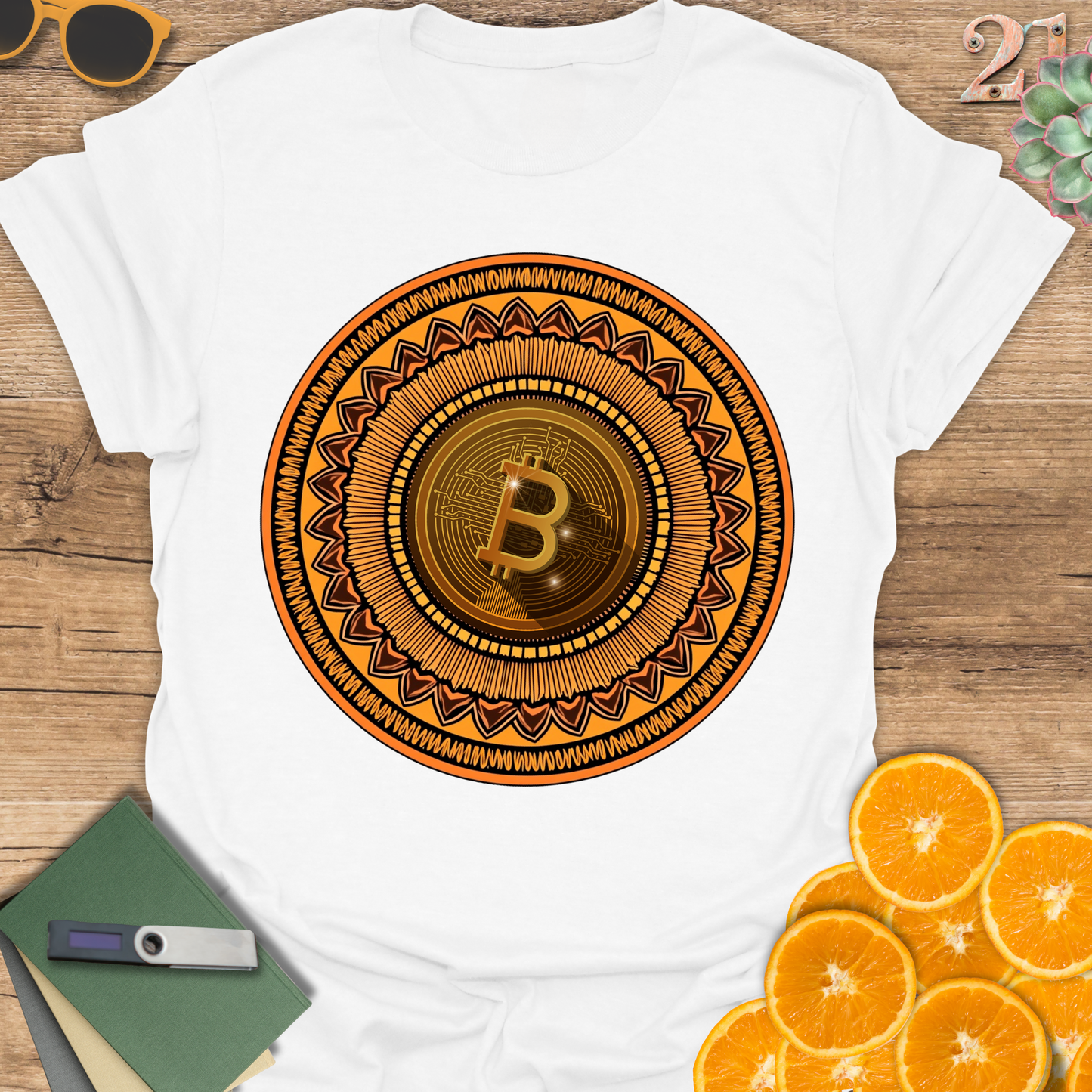 Bitcoin Mandala T-Shirt